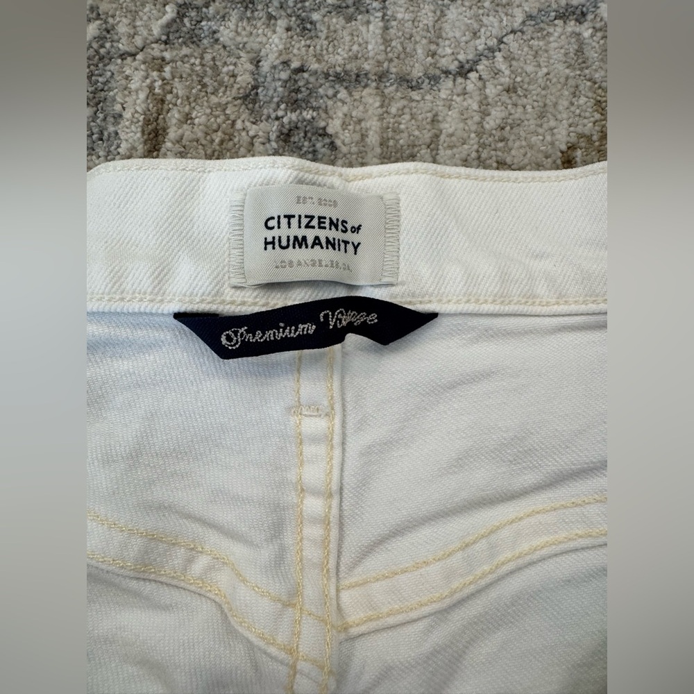 Citizens Of Humanity Cream Denim - Picture 4 of 10